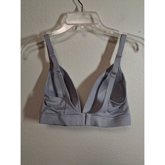 NWT Auden Bra Lined Wirefree Gray Women's Size 34DD - Picture 2 of 5